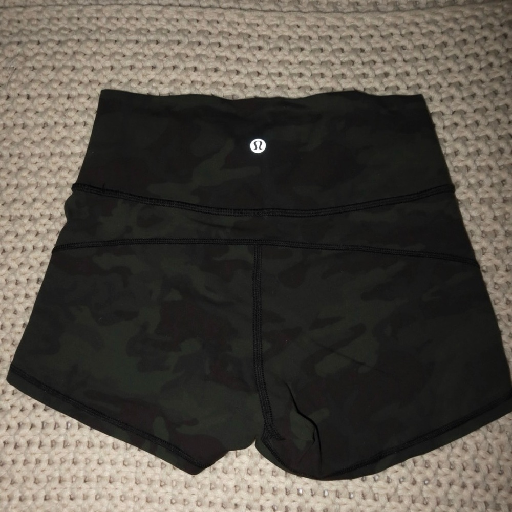 lululemon Dark Camo Shorts